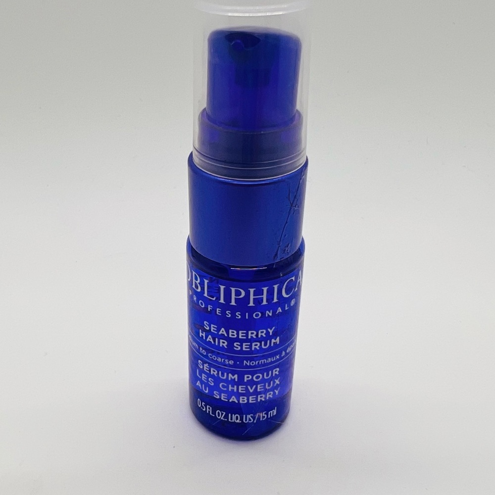 NWT Obliphica Professional Seaberry Hair Serum Travel Size Mini 0.5 oz